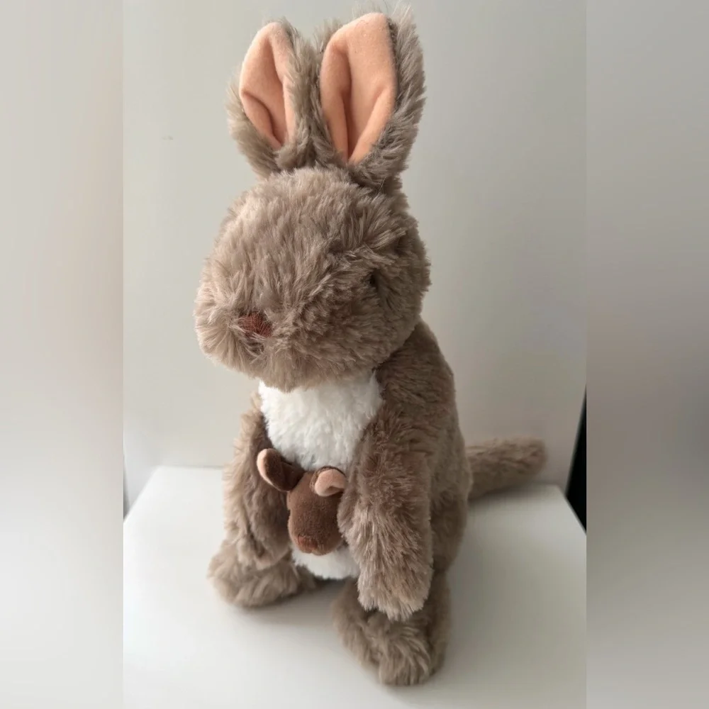 Wild Republic Kangaroo 12” Plush – Cuddlekins Stuffed Animal